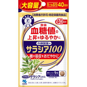 小林製薬のサラシア１００  120粒 【特定保健用食品】