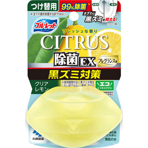 液体ブルーレットおくだけ除菌EXフレグランス つけ替用 シトラスクリアレモン 67mL