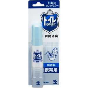 トイレその後に携帯用 無香料  23mL