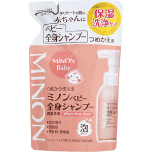 ミノン ベビー全身シャンプー つめかえ用  300mL