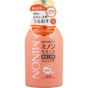 ミノン 薬用保湿入浴剤  480mL(約12回分)  【医薬部外品】