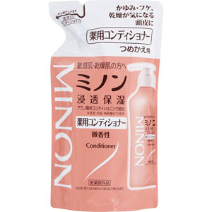 ミノン薬用コンディショナー つめかえ用  380mL  【医薬部外品】