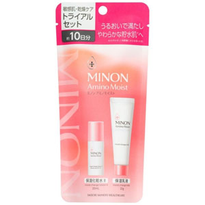 ミノン　アミノモイスト 敏感肌・乾燥ケア トライアルセット
