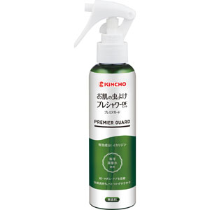 お肌の虫よけ プレシャワーDFミスト プレミアガード 無香料  120mL  【防除用医薬部外品】