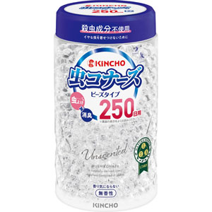 虫コナーズビーズ スリムタイプ250日 無香性  360g
