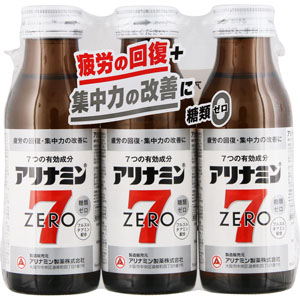 アリナミンゼロ７  100mL×3本 【指定医薬部外品】