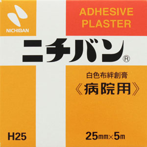 ニチバン<病院用> H25  25mm×5m・1巻