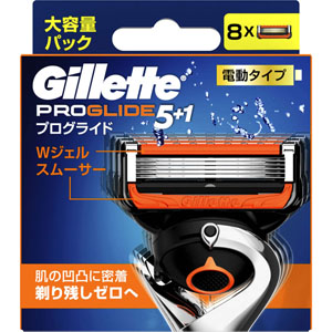 ジレット プログライド フレックスボール 電動 替刃  8個