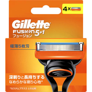 Gillette ジレットフュージョン替刃 24個セット ジレット フュージョン マニュアル 替刃 4個: ヘアケア・ボディ