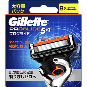 ジレット プログライド フレックスボール マニュアル 替刃  8個