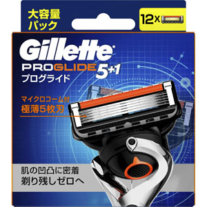 ジレット プログライド フレックスボール マニュアル 替刃  12個