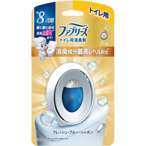 ファブリーズＷ消臭 トイレ用消臭剤 消臭成分最高レベル フレッシュ・ブルー・シャボン  6.3mL