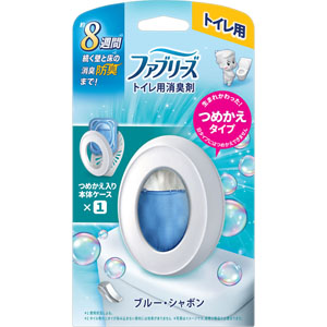 ファブリーズ トイレ用消臭剤 ブルー・シャボン  6.3mL
