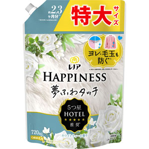 レノアハピネス 夢ふわタッチ ホワイトティーの香り つめかえ用特大サイズ  720mL