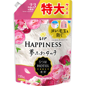 レノアハピネス 夢ふわタッチ 華やかに香るアンティークローズの香り つめかえ用特大サイズ  720mL