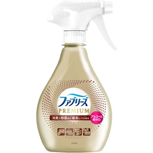 ファブリーズW除菌+消臭 プレミアム 無香料  370mL