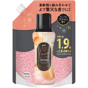 レノアオードリュクスアロマジュエル エターナルホワイトムスク＆アプリコットの香りつめかえ用特大サイズ  920mL