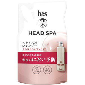 ｈ＆ｓ 深ヘッドスパ アドバンスドエイジングケア シャンプー つめかえ  350g　 【医薬部外品】