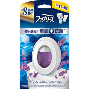 ファブリーズトイレ用消臭剤プレミアムシリーズ+抗菌 フレッシュ・クリーン・ラベンダー 6.3mL