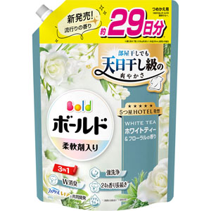 ボールドジェル ホワイトティー&フローラルの香り つめかえ用 超特大サイズ 690g