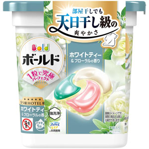 ボールドジェルボール4D心弾けるホワイトティー&フローラルの香り 本体 195g(11個)