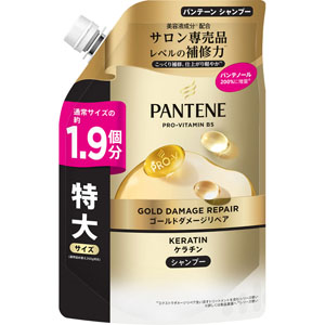 パンテーン ゴールドダメージリペア  シャンプー つめかえ特大サイズ  500g