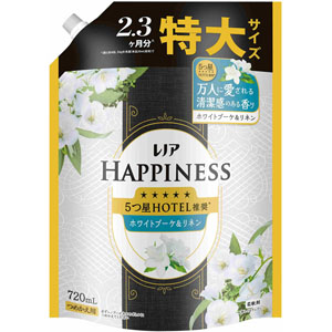 レノアハピネス夢ふわタッチホワイトブーケ＆リネンの香り詰替用特大サイズ  720mL