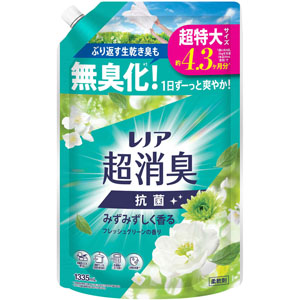 レノア超消臭みずみずしく香るフレッシュグリーンの香りつめかえ用超特大サイズ  1335mL