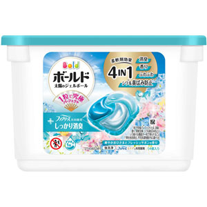 ボールドジェルボール４Ｄ 爽やかおひさまとフレッシュサボンの香り 本体  14個