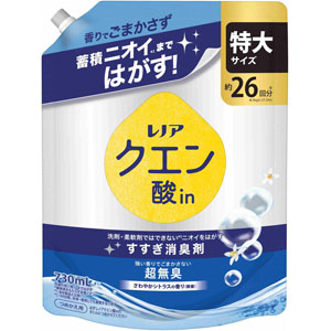 レノアクエン酸イン超消臭超無臭さわやかシトラスの香りつめかえ用特大サイズ  730mL