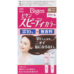 ビゲン スピーディカラー クリーム  1個 ナチュラリーブラウン 4NA 【医薬部外品】