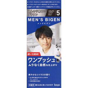 メンズビゲン ワンプッシュ  1個 ナチュラルブラウン 5 【医薬部外品】