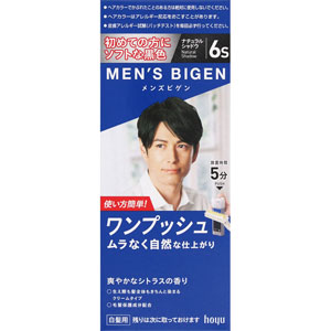 メンズビゲン ワンプッシュ  1個 ナチュラルシャドウ 6S 【医薬部外品】