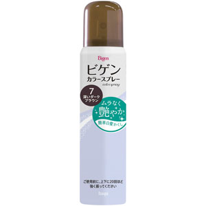 ビゲン カラースプレー  82g 深いダークブラウン 7