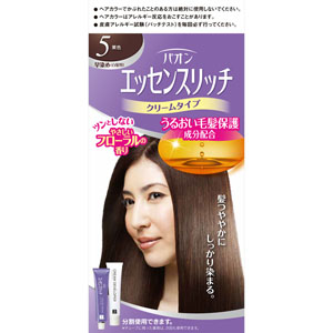 パオン エッセンスリッチ クリームタイプ  1個 栗色 5 【医薬部外品】