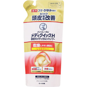 メディクイックＨ 頭皮のメディカルシャンプー しっとり つめかえ用  280mL 【医薬部外品】