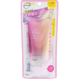 スキンアクア トーンアップＵＶエッセンス  70g ピンク