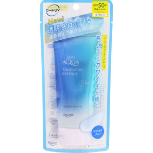 スキンアクア トーンアップＵＶエッセンス  70g ブルー