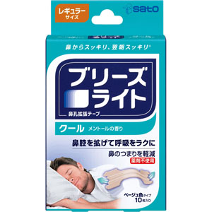 ブリーズライト クール レギュラー  10枚