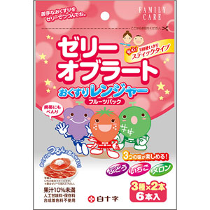 FCおくすりレンジャー フルーツパック 3種×2本入  180g(30g×6本)