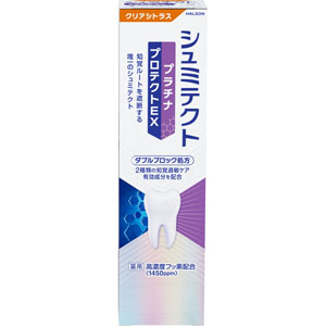 薬用シュミテクト プラチナプロテクトＥＸ クリアシトラス〈１４５０ｐｐｍ〉  90g 【医薬部外品】