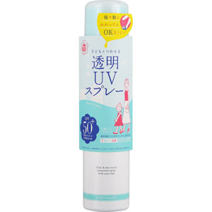 紫外線予報 透明UVスプレー F  150g