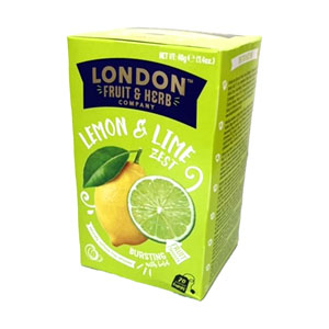【6個セット】ロンドン　フルーツ＆ハーブ　レモン＆ライムゼスト