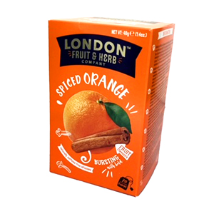 【6個セット】ロンドン　フルーツ＆ハーブ　オレンジスパイサー