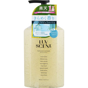 ラブセント スクラブボディウォッシュ ホワイトシャツ  500mL