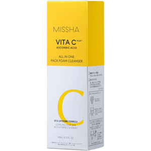 ミシャ ビタシープラス 泡マスク洗顔  140mL