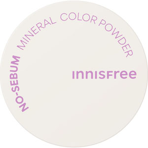 イニスフリー ノーセバム ミネラルカラーパウダー  5g バイオレット 1