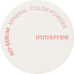 イニスフリー ノーセバム ミネラルカラーパウダー  5g ピーチ 3